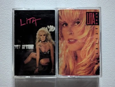 LITA FORD Cassette Tape Lot: Lita, Stiletto - Image 1 of 4