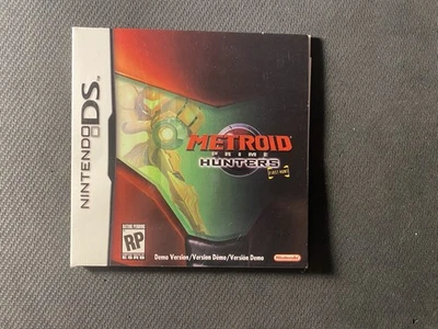 Metroid Prime Hunters Demon Version Nintendo DS With Sleeve And Manual - Image 1 of 3