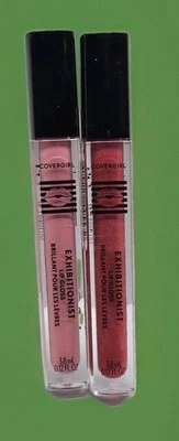 COVERGIRL Exhibtionist Lip Gloss 170 Short Change & 210 Gurrrlll Mixed To 2pcs  - Image 1 of 2