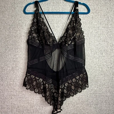 Oh La La Cheri Paris Lingerie Teddy Bodysuit Lined 3XL - Image 1 of 4