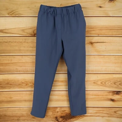 Pantalones para mujer H by Halston talla 6 gris/azul elásticos bolsillos en la cintura tiro alto Foto 1 de 4