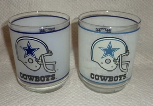 Dallas Cowboys -- 2 kurze Gläser -- 12/14 Unzen -- neuwertig bis fast neuwertig - Bild 1 von 2