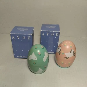 2X Avon The Gift Collection Country Egg Fragranced Tealight Candles NIB - Picture 1 of 3