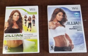 Jillian Michaels ☆Fitness Ultimatum☆ 2009 & 2010 Nintendo Wii Games - NEW SEALED - Picture 1 of 15