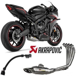 Complete Exhaust Akrapovic Honda Cbr 650 R 2025 Motorcycle Racing Titanium - Picture 1 of 7