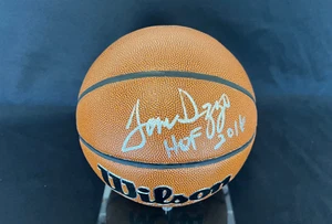 Tom Izzo signiert Wilson NCAA Basketball mit HOF 2016 JSA - Bild 1 von 5
