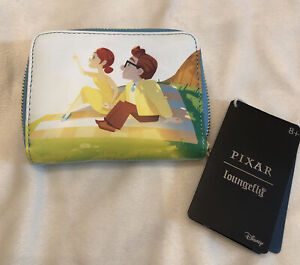 Loungefly Disney Pixar Up Carl & Ellie Daydream Small Zip Wallet - NWT