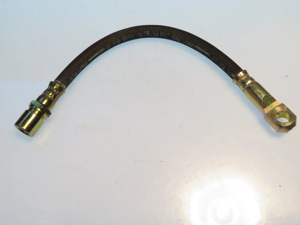 Brake Hydraulic Hose Fits Fiat 124 128 & Yugo GV GVX GVL Beck/Arnley 073-1138 - Image 1 of 4