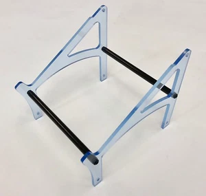 XTREME RACING AZUL ACRÍLICO SOPORTE 2208ABL 308 DUO SERVIDOR FUENTE DE ALIMENTACIÓN - Imagen 1 de 4