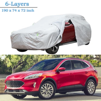 For Ford Escape Full Car SUV Cover Sun UV Snow Dust Resistant Waterproof +Zipper - Image 1 of 4