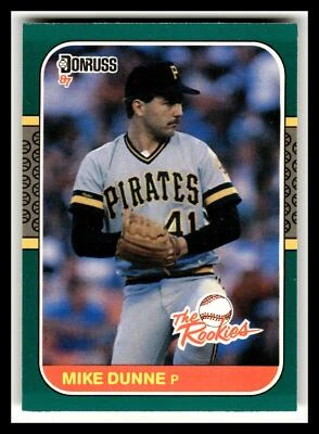 1987 Donruss The Rookies #38 Mike Dunne - Image 1 of 2