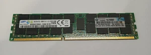 MEMORIA RAM HP 647653-181 16GB 2RX4 PC3L-10600R 687464-001 - Imagen 1 de 1
