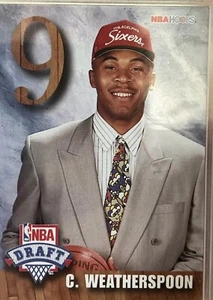 1992 Hoops Draft Redemption Clarence Weatherspoon #H - Picture 1 of 2
