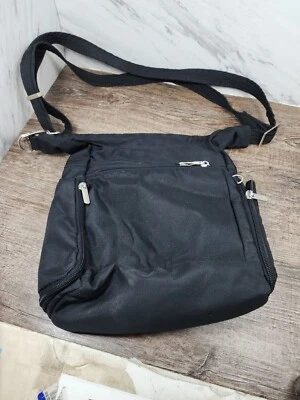 ☆NICE☆ `Travelon черный противоугонный крест тела дорожная сумка ~ ☆LOOK☆ - Изображение 1 из 4