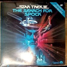 STAR TREK III The Search for Spock EXTENDED PLAY Laser Video Disc Movie