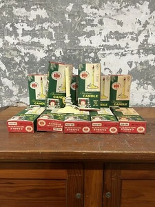 12 NOS Vintage Noma Single Christmas Candle Lights Model 1501 - Picture 1 of 8