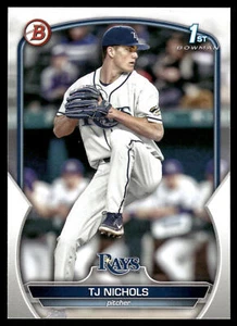 TJ Nichols 2023 Bowman Draft #BD-153 Tampa Bay Rays - Picture 1 of 2