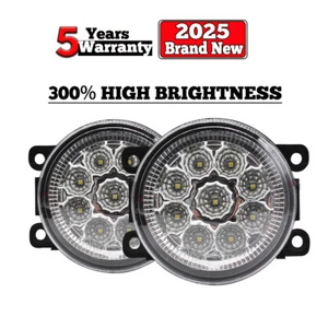 For Subaru Impreza 2018 Pair Bumper Fog Light Lamp Replacement WHite - Picture 1 of 23