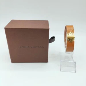 Authentic Louis Vuitton Spirit Patent Leather Bracelet with BOX - Picture 1 of 13