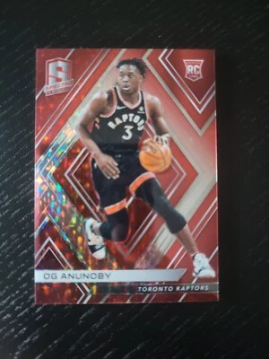 2017-18 Panini Spectra Red /75 OG Anunoby #81 Rookie Card RC - Image 1 of 3