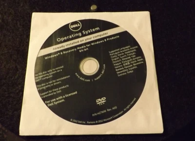 Recovery media for Dell Pc & Laptop Restore DVD 0CY2KJ - Image 1 of 4