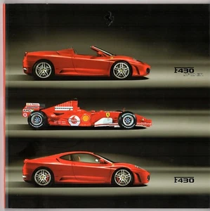 Ferrari F430 2005-2006 UK & Italian Markets Sales Brochure Berlinetta & Spider - Picture 1 of 3