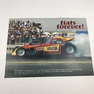 Vtg 1977 Fiats Forever Advertising Print Art Ad  - Picture 1 of 4
