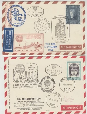 POSTAL GLOBO 1956/65 postales ilustradas oficiales con CDs pictóricos de Salzburgo Foto 1 de 4