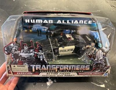 Transformers Revenge of the Fallen Mechtech BARRICADE+FRENZY Human Alliance ROTF - Image 1 of 2