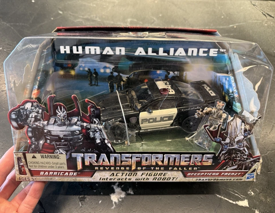 Transformers Revenge of the Fallen Mechtech BARRICADE+FRENZY Human Alliance ROTF - Image 1 of 2
