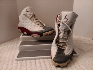 Air Jordan 13 Grey Toe (2005) Sz 14 US 310004161 WHITE RED Used - Picture 1 of 20