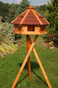 De géant XXL à petit nichoir mangeoire mangeoire villa pour oiseaux V18 - Photo 1/19