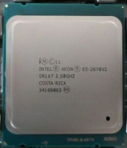 Intel Xeon E5-2670 v2 2.50 GHz SR1A7 10 Cores 20 Threads LGA2011 CPU Processor