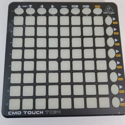 Behringer CMD Touch TC64 Clip Launch Controller Midi USB No Cord - Image 1 of 3
