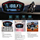 Motorcycle LED LCD Speedometer Digital Odometer Trip Meter Speed Display Bike