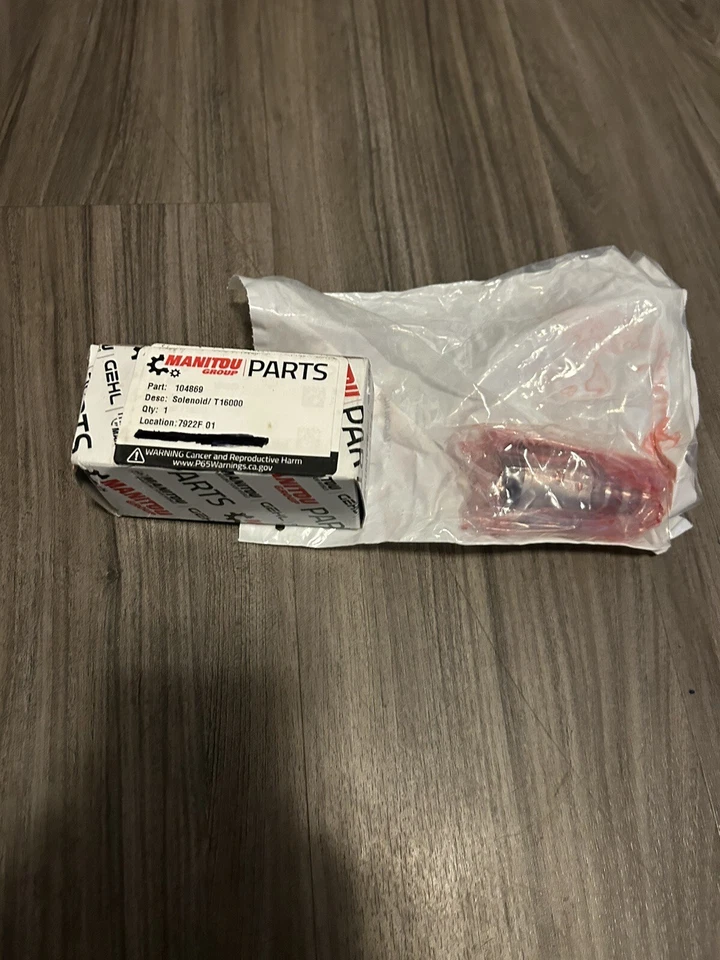 Solenoide/T16000 Gehl Pn 104869 Foto 1 de 1