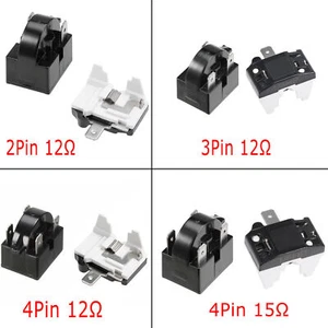2/3/4Pin Refrigerators PTC Starter Relay & Compressor Overload Protector Part - Picture 1 of 16