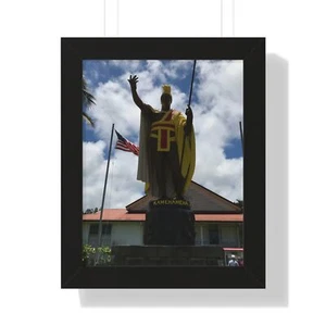 Hawaii King Kamehameha - Framed Vertical Poster - Picture 1 of 19
