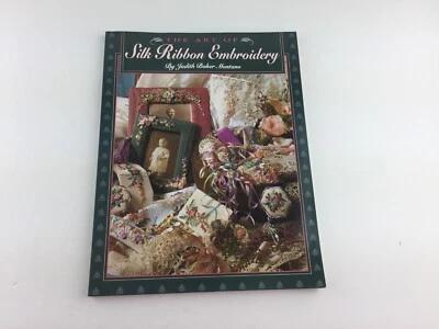 The Arts Of Silk Ribbon Embroidery Pattern Book Picture Frame Pin Cushion Shoe - Image 1 of 4