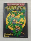 Rare Vintage Teenage Mutant Hero Turtles Colouring Book 1989