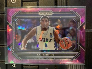 KYRIE IRVING 2023-24 PRIZM DRAFT PICKS PURPLE ICE SP #/149 FREE SHIP #72