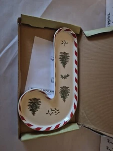 Vintage Spode Albero di Natale S3324 Vassoio per Bastoncini di Caramelle in Scatola 11 1/2 - Foto 1 di 7