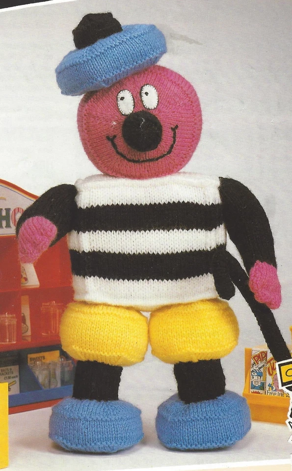 Toy Bertie Bassett Knitting Pattern in Double Knitting 18" 867 - Image 1 of 1