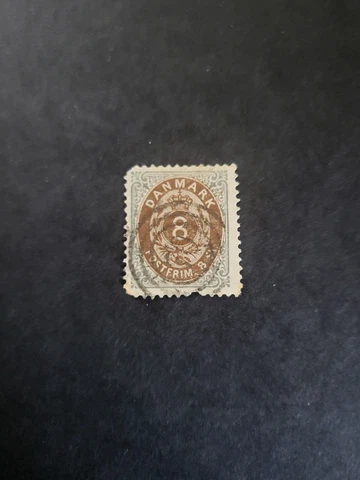 Stamps Denmark Scott #19 used Cover