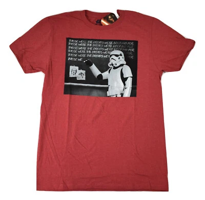 Camiseta divertida Star Wars para hombre esos eran los droides que buscamos nueva S Foto 1 de 4