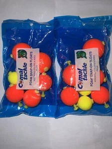 (2er Pack) Comal Tackle Schaumstoff Snap-On Float Sortiment, 16-tlg. Total - Bild 1 von 8