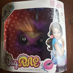 Zuru #Bag Bae Purse Accessory Charm   Plush Toy    Purple   NiB - Picture 1 of 2