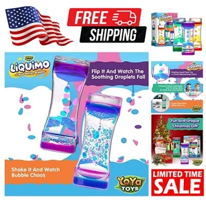 Retro Liquid Motion Bubbler Timer Set - Fun Sensory Toys for Kids and Adults - Picture 1 of 11