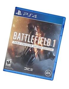 Battlefield 1: Early Enlister Deluxe Edition (Sony Playstation 4 PS4, 2016) CIB - Picture 1 of 3