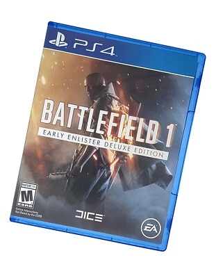 Battlefield 1: Early Enlister Deluxe Edition (Sony Playstation 4 PS4, 2016) CIB  - Image 1 of 3
